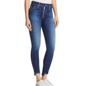 AG Adriano Goldshmeid High Rise Skinny Ankle Jeans